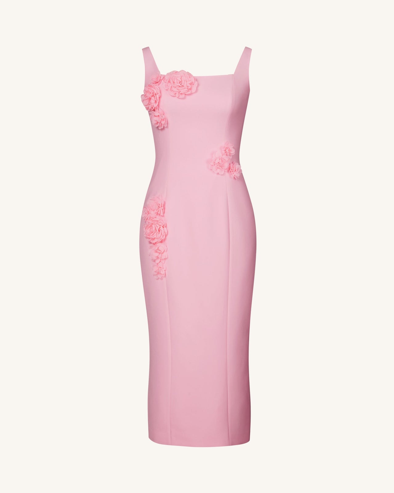Garden Grace Sheath Dress - Pink