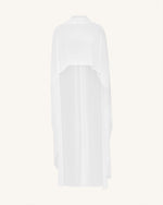 Tulle Cape Shawl - White