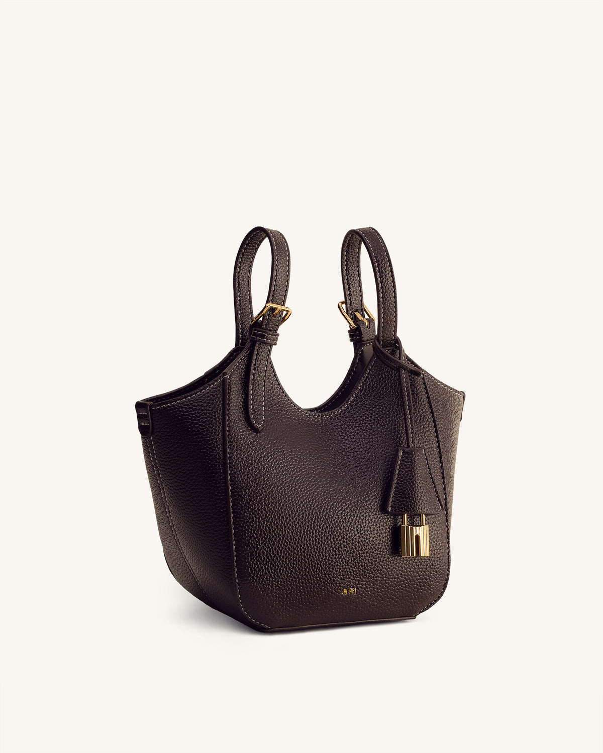 Ruby Innes Back Pocket Ines Padlock Tote Bag - Dark Brown – JW PEI LATAM