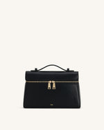 Thea Large Top Handle Bag - Black