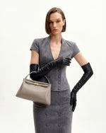 Carmen Top Handle Bag - Apricot