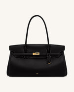 Yara Large Shoulder Bag - Black