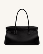Yara Large Shoulder Bag - Black