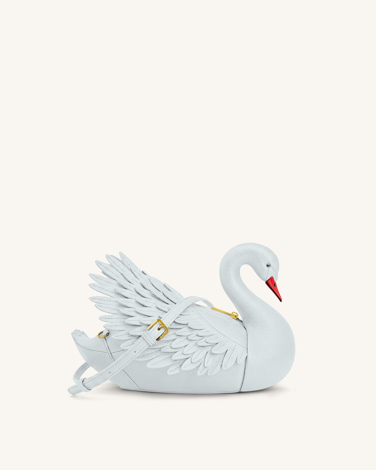 Alani Swan Shaped Crossbody Bag - Light Blue