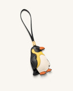 Penguin Bag Charm - Black Multi
