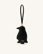 Penguin Bag Charm - Black Multi
