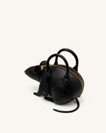 Mia Mouse Top Handle Bag - Black