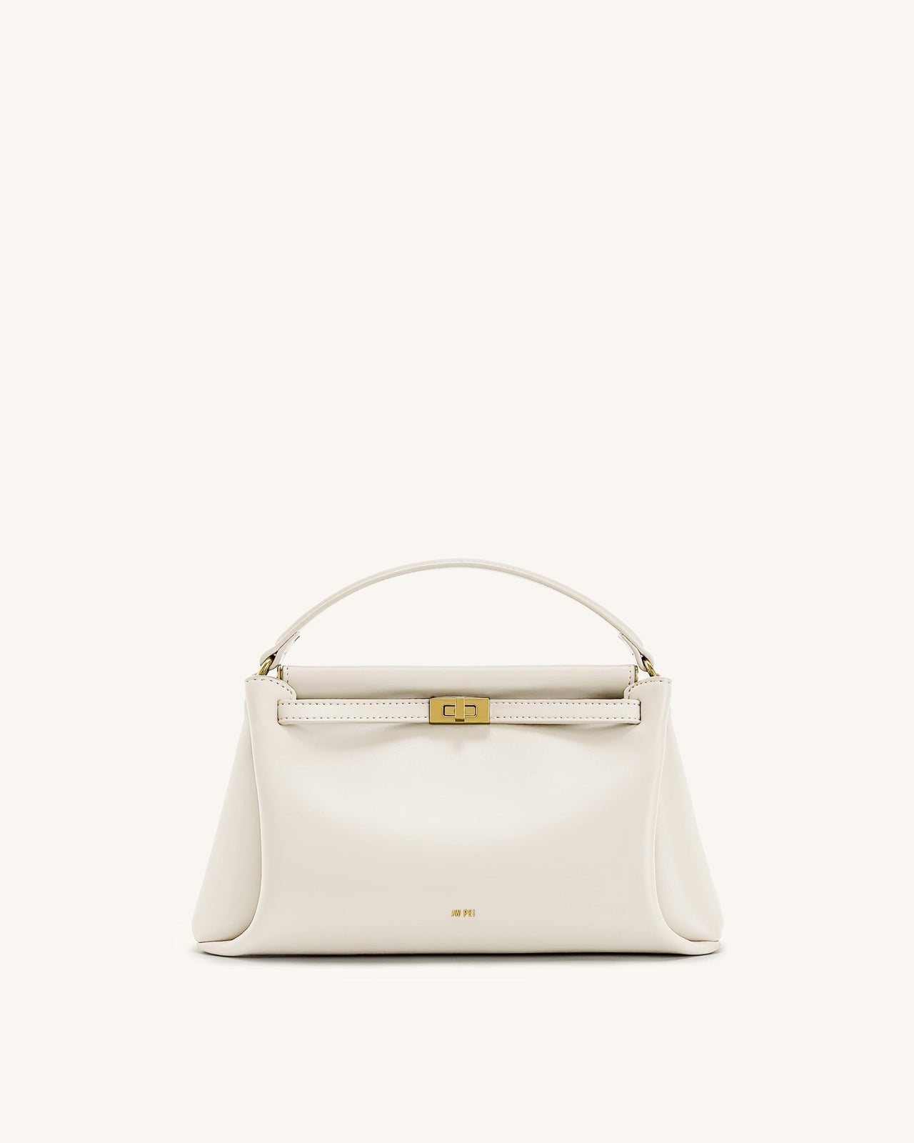 Carmen Top Handle Bag - White