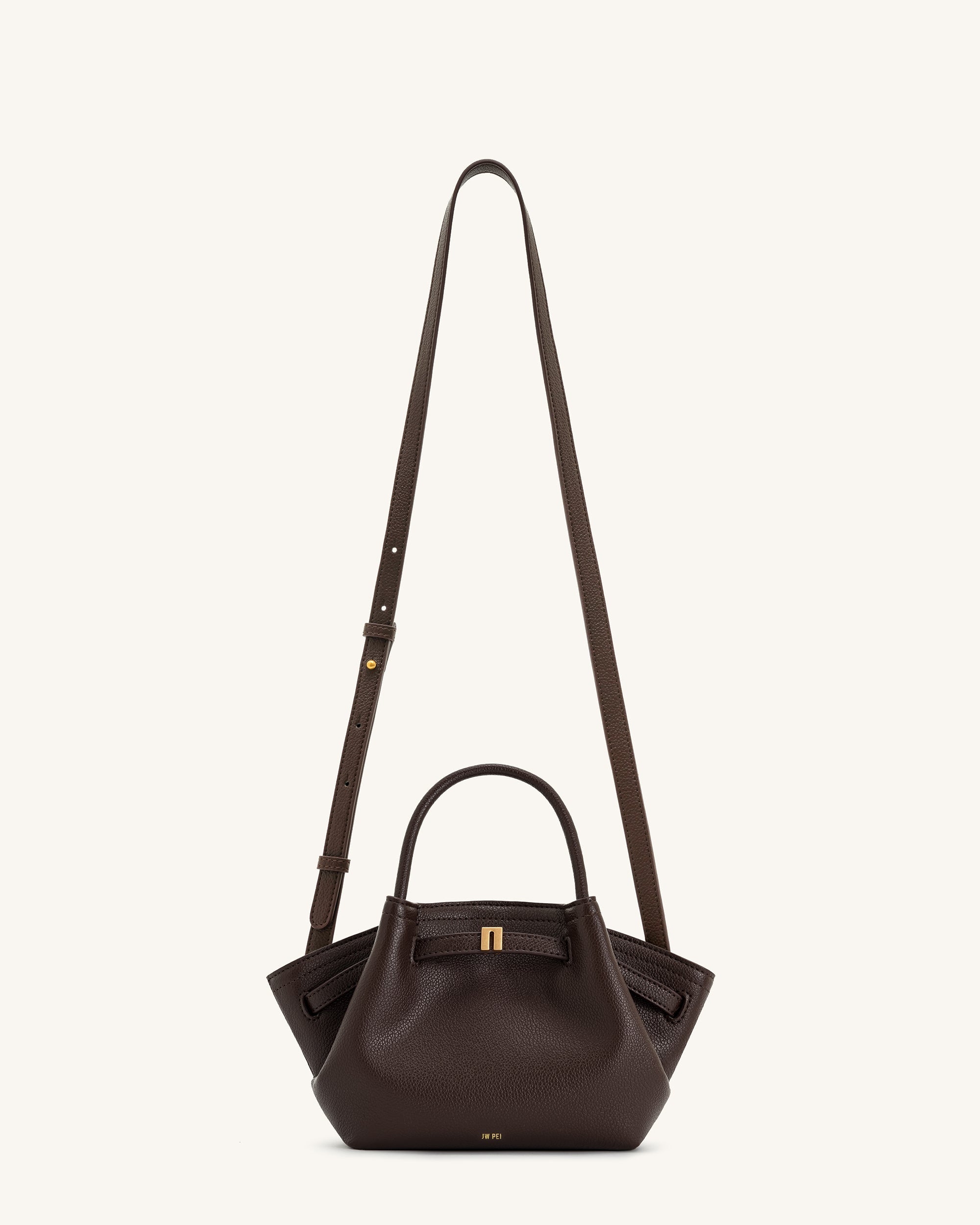 Hana Mini Tote Bag - Dark Brown – JW PEI LATAM