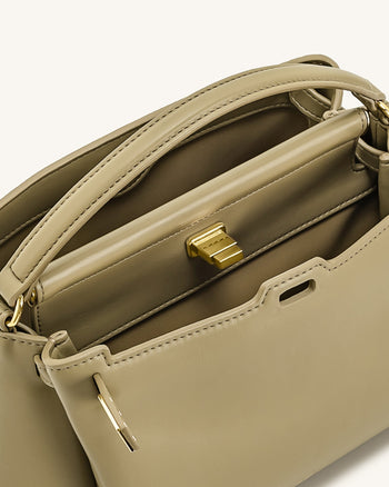 Carmen Top Handle Bag - Green