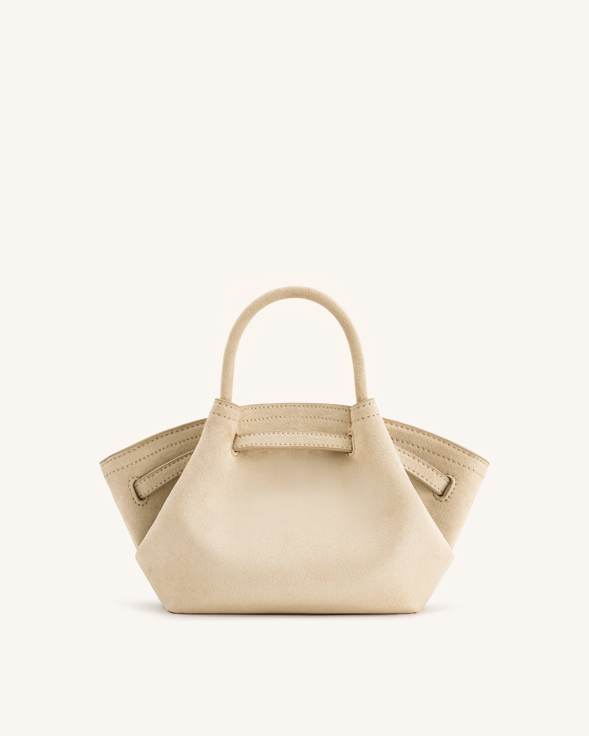 Hana Mini Faux Suede Tote Bag - Off White – JW PEI LATAM