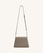 Piper Pebbled Crossbody Bag - Taupe