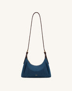 Velora Denim Shoulder Bag - Blue Denim