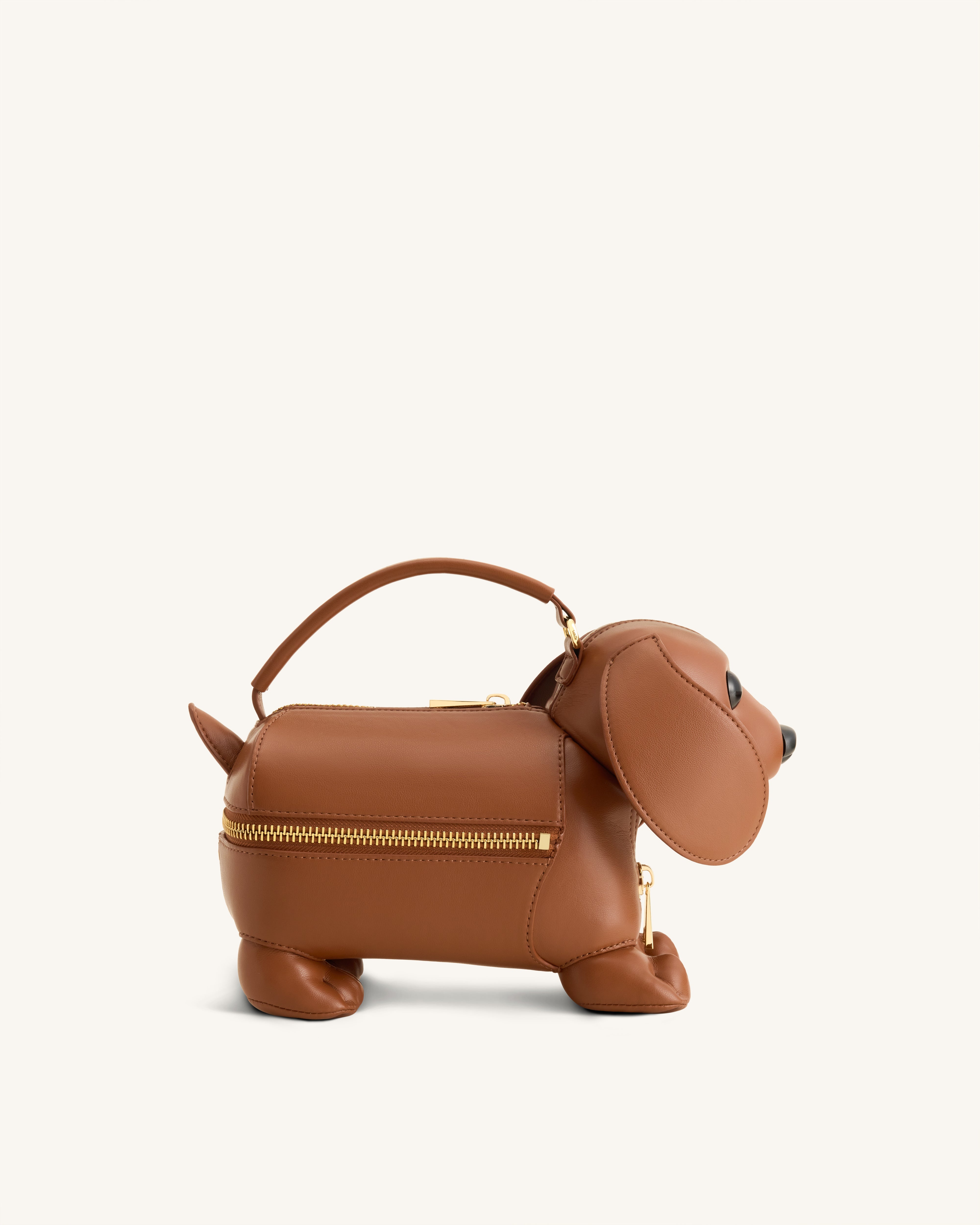Emilia Dog-Shaped Bag - Brown – JW PEI LATAM