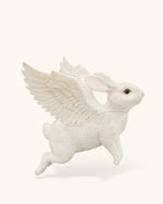 Flying Bunny Shaped Bag - White