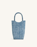 FEI Denim Phone Bag - Blue