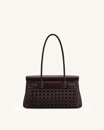 Yara Shoulder Bag - Dark Red