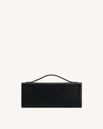 Bria Structured Top Handle Bag - Black