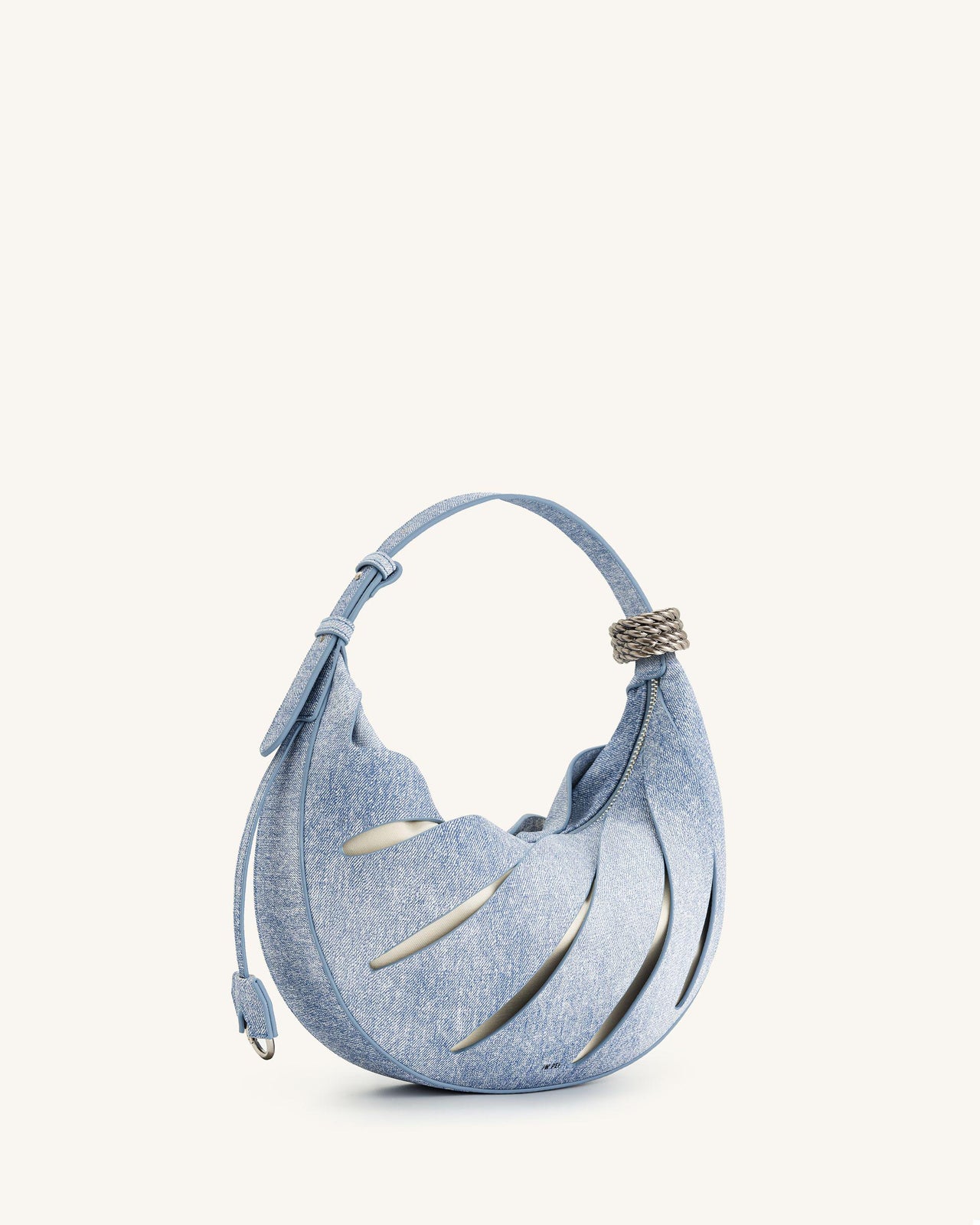 Jana Hollow Out Shoulder Bag - Blue