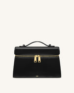 Thea Large Top Handle Bag - Black