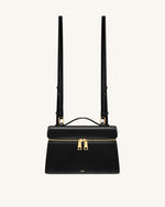 Thea Large Top Handle Bag - Black