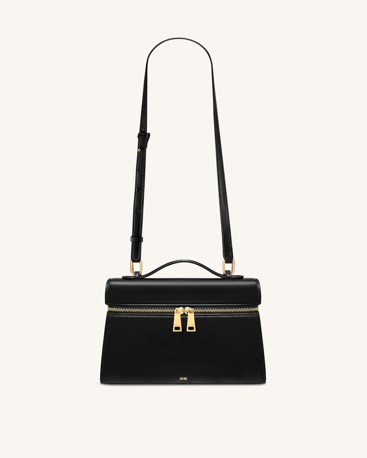 Thea Large Top Handle Bag - Black