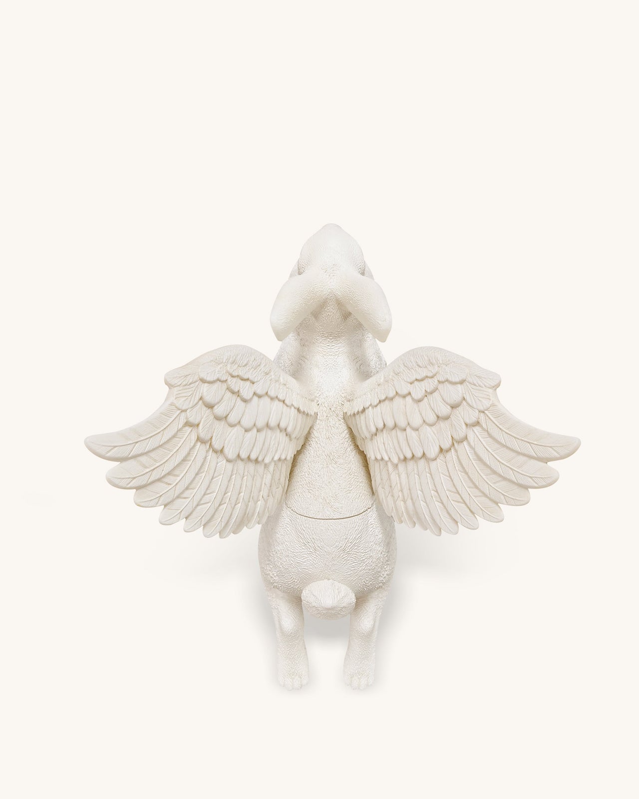 Flying Bunny Shaped Bag - White