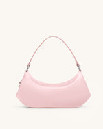 Lily Orchid Embroidered Shoulder Bag - Pink