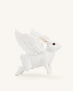 Flying Bunny Shaped Bag - White