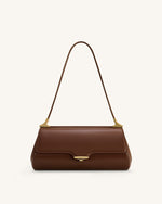Eloise Shoulder Bag - Deep Brown