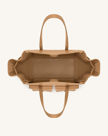 Linda Tote Bag - Latte Color