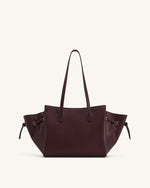 Linda Tote Bag - Deep Burgundy