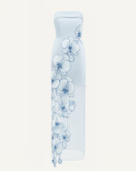 Orchid Embroidered Dress - Light Blue
