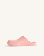 Hayley Toe Model Flat Mules - Pink Beige