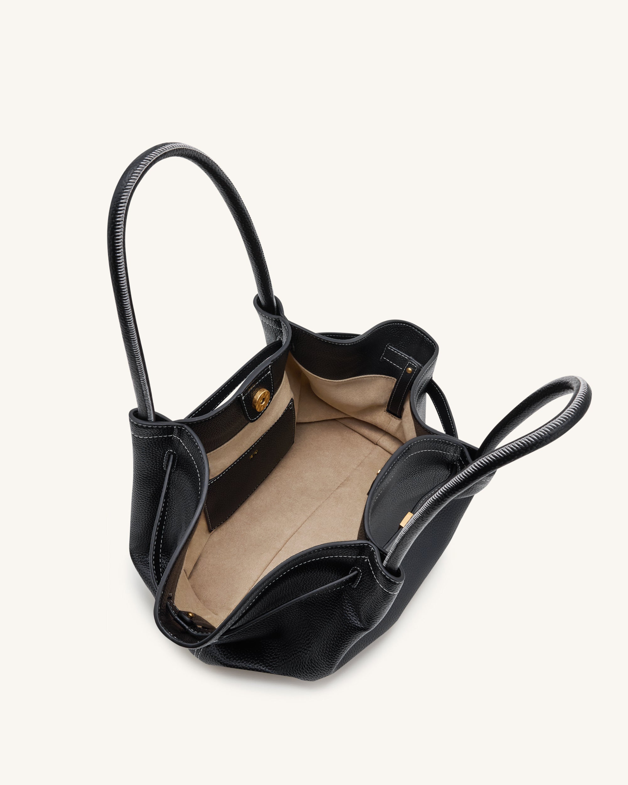 Hana Medium Tote Bag - Black – JW PEI LATAM