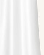 Liquid Satin Mermaid Maxi Skirt - White