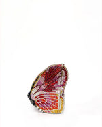 Paisley Crystal Butterfly Clutch - Multicolor