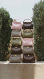 Carmen Top Handle Bag - Taupe