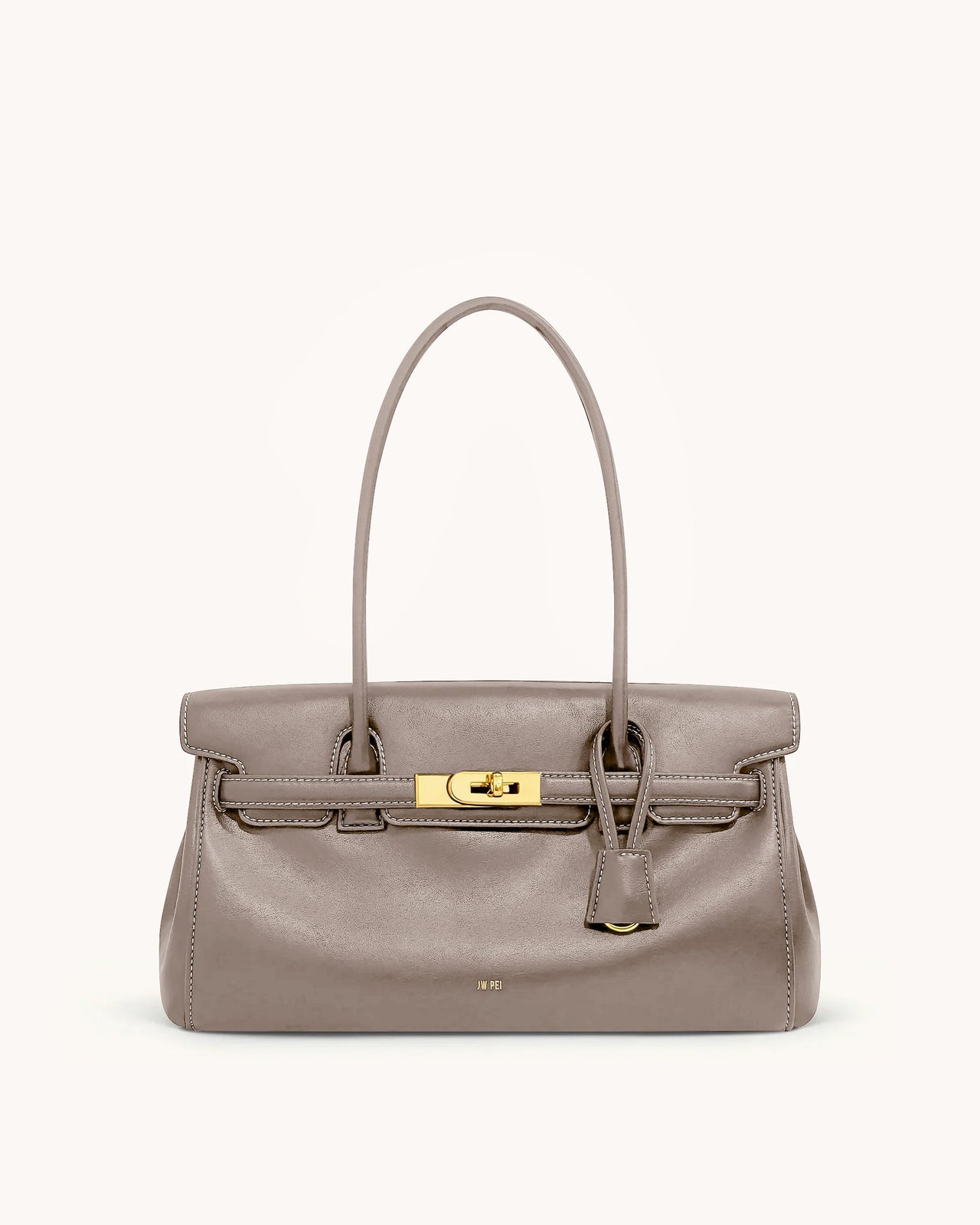 Yara Shoulder Bag - Gray Apricot