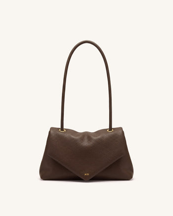 Maya Envelope Shoulder Bag - Brown