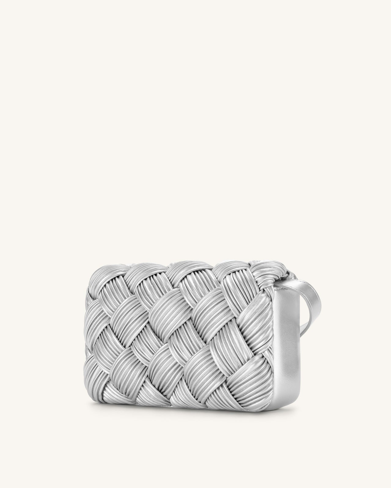 Maze Crossbody Bag - Silver