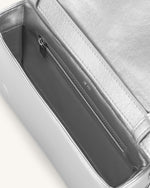 Maze Crossbody Bag - Silver