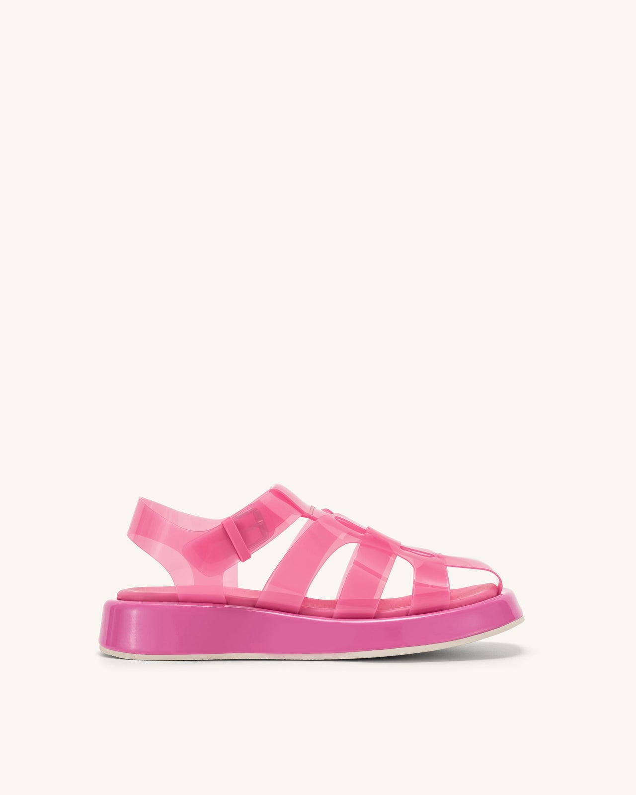 Piper Platform Sandal - Pink