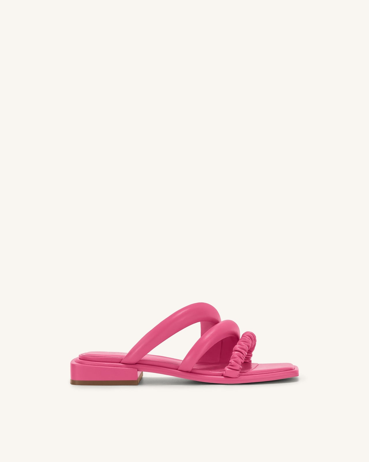 Jada Flat Mule - Rose Red