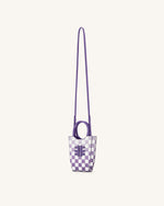 FEI Gradient Checkerboard Phone Bag - Purple