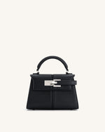 Elise Top Handle Bag - Black