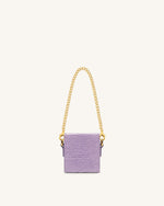 Square Mini Box - Purple Lizard