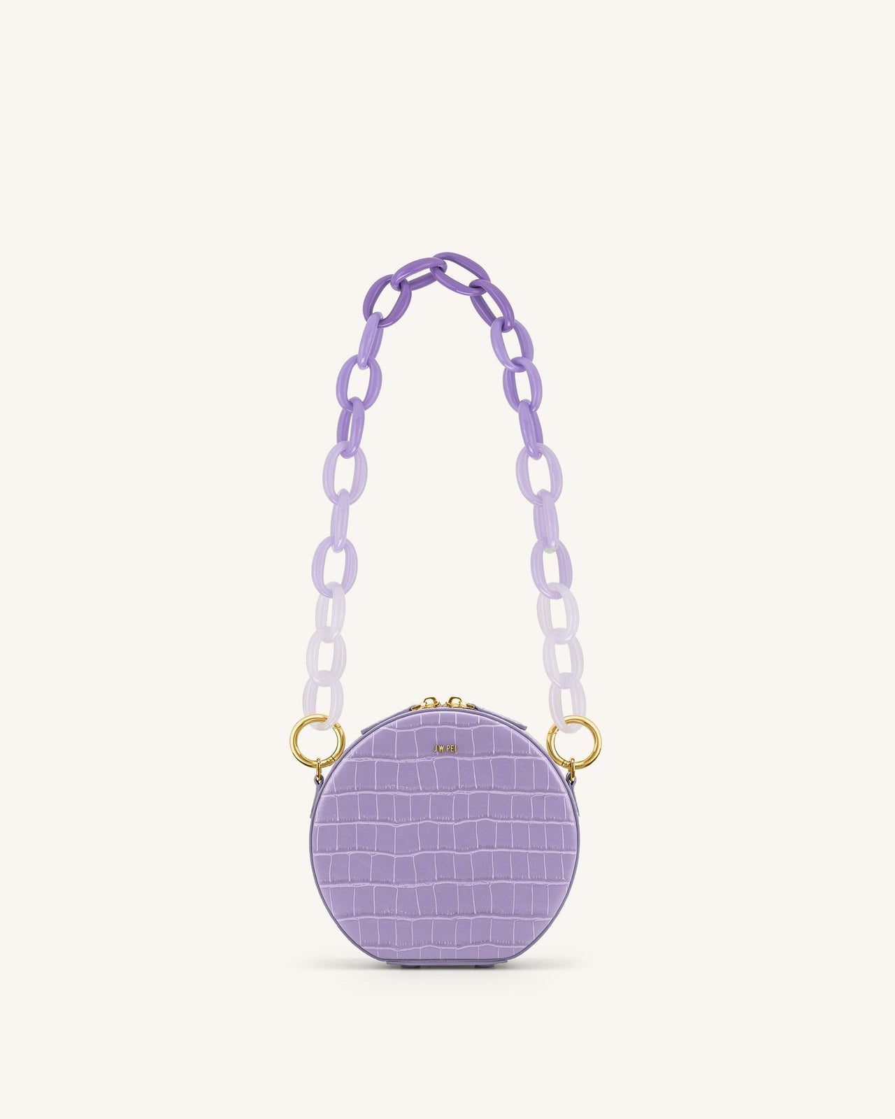 Mya Gradient Acrylic Chain Strap - Purple