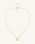 Cosmos Combination Necklace - 18ct Gold Plated & White Zircon